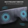 Eye Massage Tool Foldable Eye Massager with Heat Compression Air Pressure