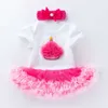 Robe de princesse bébé d'un an