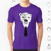 Mens T Shirts Polar Business Shirt DIY Cotton Big Size 6xl Bear Geometric Man Office Creative Tie Tablet Case I Phone Men