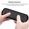 Box WeChip W1 Mini 2.4G Remote Control draadloos toetsenbord 6axis Motion Sense sense sense senus IR Leren voor Smart TV Android TV Box PC