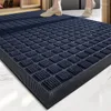 Carpets Nordic Entrance Doormat Rubber Anti Slip Bottom Door Rug Bedroom Living Room Carpet Plaid Dustproof Floor Mat Home Decor