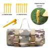 Kuddar 1000D Lätt rulla upp campingmatta Taktisk skjutmatta Nonslip Gun Hunting Pad Waterproof Picnic Filt -jakt tillbehör