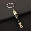 Teclado peças de cartocasco de chaveiro de ajuste automático Modelo de mola de keyring