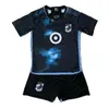 24 25 Minnesota United FC Kid Kit Soccer Jerseys Lod Fragapane Boxall Reynoso Pukki Trapp Home Child Suit Football Shirt