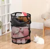 Laundry Bags Multi Functional Mesh Hamper Large Collapsible Breathable Household Sundries Organizer Basket