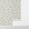 Fondos de pantalla Retro Floral y Birds Wallpaper Peel Stick PVC Decoración del hogar Pegatina de gabinete de flores para sala de estar