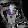 Altri accessori per interni Diffusore per auto a diamante di lusso Humidifier con a LED Purificatore chiaro Purificatore aromaterapia Consegna a goccia Delivery Aut Otixg