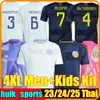 4XL 2024 Skottlands fotbollströjor 24/25 150: e skotska McTominay Tierney Dykes Robertson Christie McGregor McGinn McKenna Men Kids Kit Football Shirt Målvakt