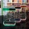 Dekompression Ölleck zwei-Farben Kristall Drop Acryldekoration Handwerk Zeit Sanduhr-Schüler Geschenk Home Ornament Spielzeuggeschenk 240408