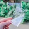 غلاف هدية 100pcs أكياس بلاستيكية شفافة لـ Candy Lollipop Cookie Packaging Bag Cellophane Bag Bagned Wedding Party