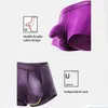 Underpants 5pc 2024 uomini biancheria intima motivabile traspirante scroto scroto fisiologico shorts sexy per maschio