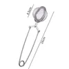 Infuseur de thé de qualité supérieure sphère en acier inoxydable Mesh Casse de thé Café Herbe Filtre Spice Diffuseur Long Handle Tea Ball Ball Tools Q966