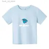 T-shirts Harajuku Printed Childrens Clothing Summer Cotton Kids T-shirt Boys Girls Casual Short-sleeved Fashion Shirts Sportswear Top T240415