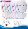 Facial Neck Skin Care Anti Spots Pimples 7 Colors Pon PDT Led Mask Blue Green Red Light Therapy Beauty Device6386966