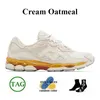 Women Women Menções Menções Low Gel Tigres Running Running Sapatos de corrida Branco Creyon Creme Black Metallic Plum Trainers Plata