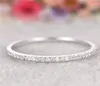 Wedding Rings 3 Colors Eternity Promise Ring 925 Sterling Silver Cubic Zirconia Party Band For Women Simple Finger Jewelry1925516
