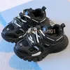 2024 Child Love Kid Fashion Shoes for Children Basketball Sneakers Baby Boy Athletic Shoe Hook Loop Designer för Youth Boy Toddlers EU 26-35 B1