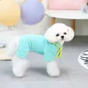 Appareils pour chiens Small Winter Jumpsuit Pyjamas Yorkshire Terrier Pomeranian Shih Tzu Maltais Bichon Poodle schnauzer vêtements pour animaux de compagnie Vêtements