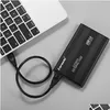 Drives durs externes 1 To USB 3.0 Portable Drive externo mobile ssd 500 Go interfacestorage File à haute vitesse transfère 2 To Drop Drop Otsik