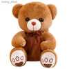 Plush Dolls Nice Hot Huggable High Quality Toy Cartoon Teddy Bear Plush Toys Stuffed Animals Lovely Bear Doll Birthday Gift For Children Y240415