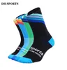 DH Sports Nowe profesjonalne skarpetki rowerowe Mężczyźni Kobiet Outdoor Road Rower Socks Marka Kompresyjna Sport Sock233371