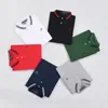 Men's Super Handsome Designer Brand Polos Pony Classic Short sleeved Shirt Fashion Letter Embroidered Lace Lapel T-shirt Quick Drying Breathable Top