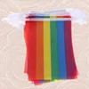 Decorazione del partito 38pcs 14x21cm bandiera colorata di diritti umani gay banner gay