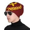 Basker ussr Sovjetunionen socialism beanies caps män kvinnor unisex trend vinter varm stickad hatt vuxen kommunist cccp slouch bonnet hattar