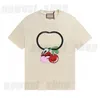 Men Designer Tee T Shirt Summer Italy Luxury Letter Print Tshirts Mens Short Sleeve Catual Cotton Tops S-XL