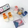 Eerste wandelaars niet -slip kinderen Todller schoenen schattige cartoon comfortabele baby sokken lichtgewicht ademend baby