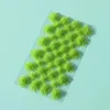 Fleurs décoratives 39pcs 5 mm Grass statique Tuft Cluster artificiel Micro paysage Modèle Wargame Décolleté Modeling Terrain Railway Wild Lawn