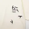 Vêtements de créateurs de haute qualité Mode série arctique Small Penguin Broidered mens t-shirt à manches courtes avec base