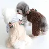 Dog Apparel Portable Durable Cute Deer Decor Dogs Pajamas Costume Lightweight Pet Clothes Eye-catching Supplies