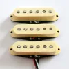 Cables Donlis Free Shipping Gitar Pickup Black Ivory Alnico 5 magnet Strat Single Coil Guitar Pickups In White Color