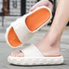 Summer European and American New Thick Sole Slippers and Men's Sandals Designer Rubber Platform Comfortable Casual Shoes with Beach Shoes EU40-45 with Box