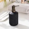 Liquid Soap Dispenser 390 ml Glas Noordse badkamer Shampoo Flessen Home El douchegel Hand Sanitator Lege vulling Subbottle