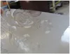 Adesivi per finestre glassate Film di blocchi in vetro 3D statico Film non gluey Monthly Diacaust White Decorative Film 40-90 x 300 cm