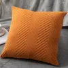 Pillow Velvet Pillowcase Home Bed Set Simple 45x45 CM Sofa