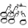 Juegos de vajilla Cooking Spoon Ensalads Cucharas Cake ergonómico Multipropósito Conveniente Manejo curvo Suministros para el hogar Cado de sopa