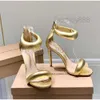 Gianvito rossi sandals10.5 cm stiletto hakken sandalen 8,5 cm kleding schoenen hak voor vrouwen zomer luxe designer sandalen voetband hakken achter ritsschoenen 35-42
