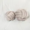 Kudde sammet knut för divan soffbänk ryggstopp med mjuk och bekväm