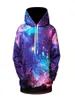 Men039s Sweatshirts Sweats Moletom Com Capuz Space Galaxy 3D Roupas de Marca masculina E Féminina Impresso Jaqueta ESPORTIVA7543684