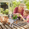 Vaser hundform växt container potten suckulents blommor söt djur tecknad planter prydnad trädgård dekor för