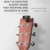 Kabel Swiff Audio A10 Rotatable Clipon LED Mini Bass Gitarrentuner für chromatische Gitarrenbass Violin Ukulele