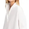 Robes Chch 2023 Summer New Women's Shirt's Half Mancheve broderie texture Simple Fashion Business Office Office pour femmes à manches mi-manches