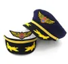 Katoenen marine hoed pet voor mannen vrouwen mode plat leger cap zeiler hoed kapitein uniform cap boys girls piloot caps verstelbaar7605308