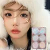 6-color Sequined Gel Cream Eyeshadow Palette Glitter Diamond Eye Makeup Hair Body Face Glitter Gel Art Flash Loose Sequins Cream 240415