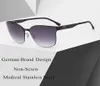 Güneş gözlükleri 2021 Alman marka tasarımı erkekler kutuplaşmış bongwrew paslanmaz çelik güneş gözlükleri çerçeve süper açık gözlük güneşli 9449506