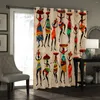 Curtain Ethnic Women Room Curtains Large Window Living Bathroom Decor Outdoor Bedroom Kitchen Indoor Kids Swag