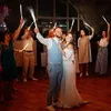 48 Pieces Glow Fiber Optic Wand LED Light Up Stick 3 Modes White for Wedding Birthday Party Bridal Shower 240408
